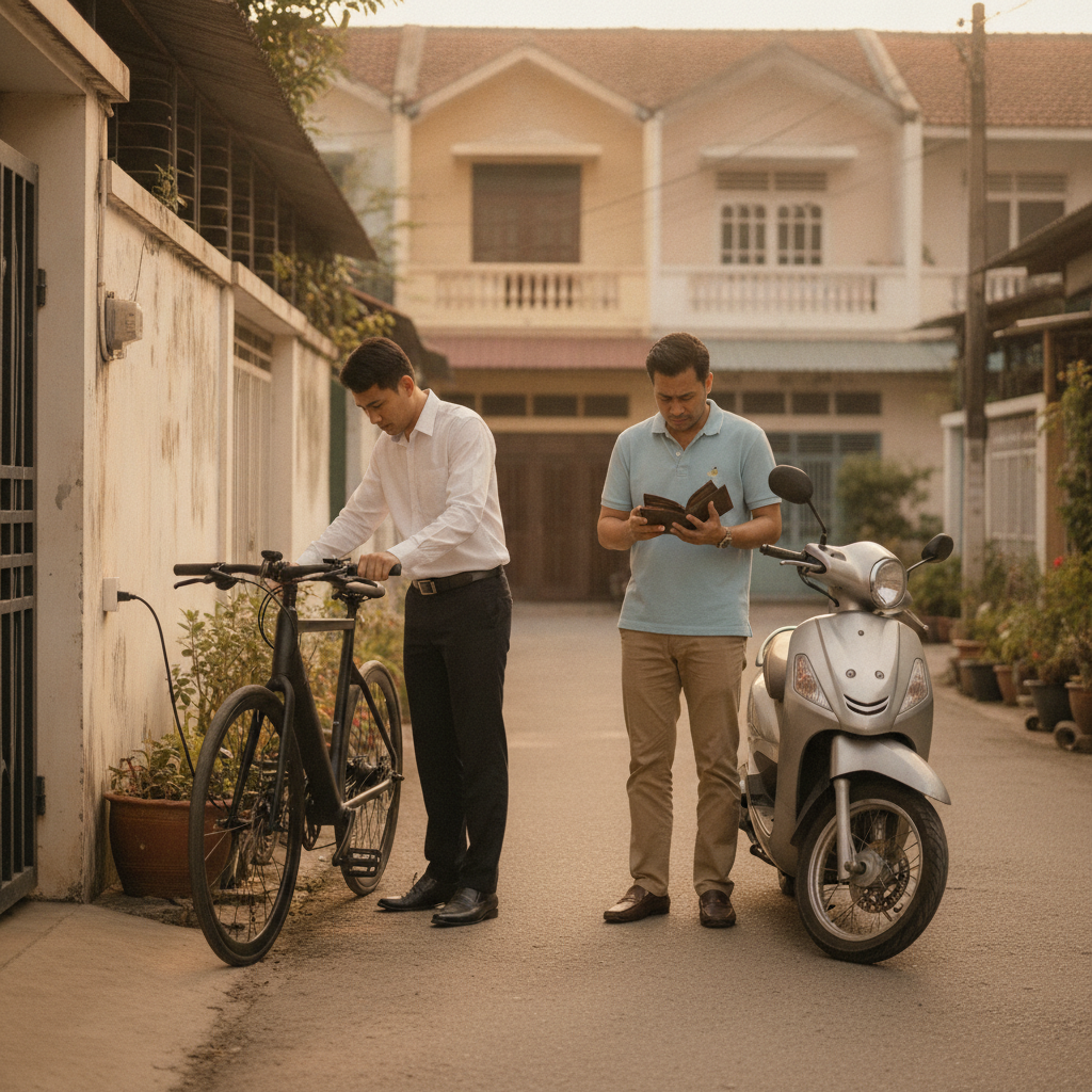 เทียบค่าใช้จ่าย e-Bike VS มอเตอร์ไซค์ ประหยัดปีละกี่บาท - ebike-vs-gasoline-motorcycle-cost