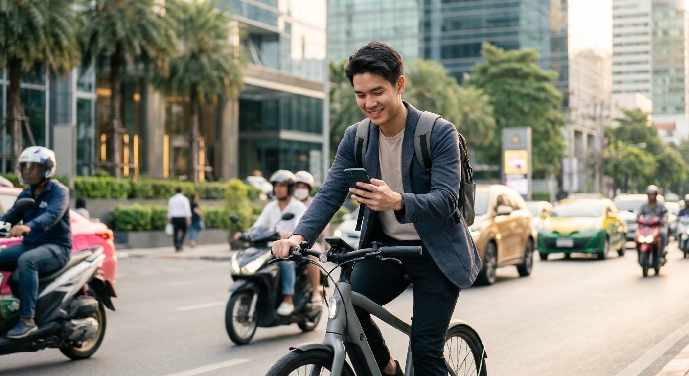 เทียบค่าไฟ vs ค่าน้ำมัน ขี่ e-Bike 1 ปี ประหยัดได้กี่บาท