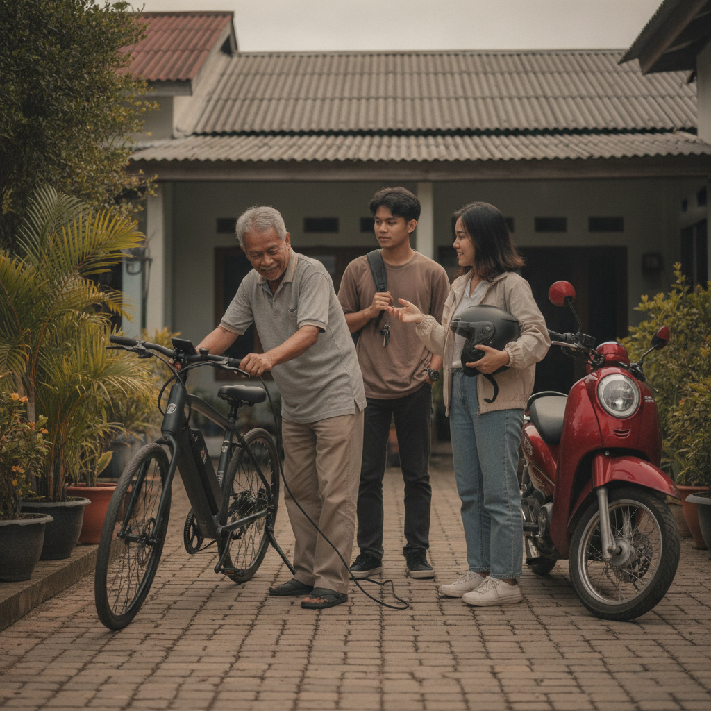 เทียบค่าใช้จ่าย e-Bike vs มอเตอร์ไซค์ ประหยัดปีละกี่บาท - ebike-vs-motorcycle-cost-comparison