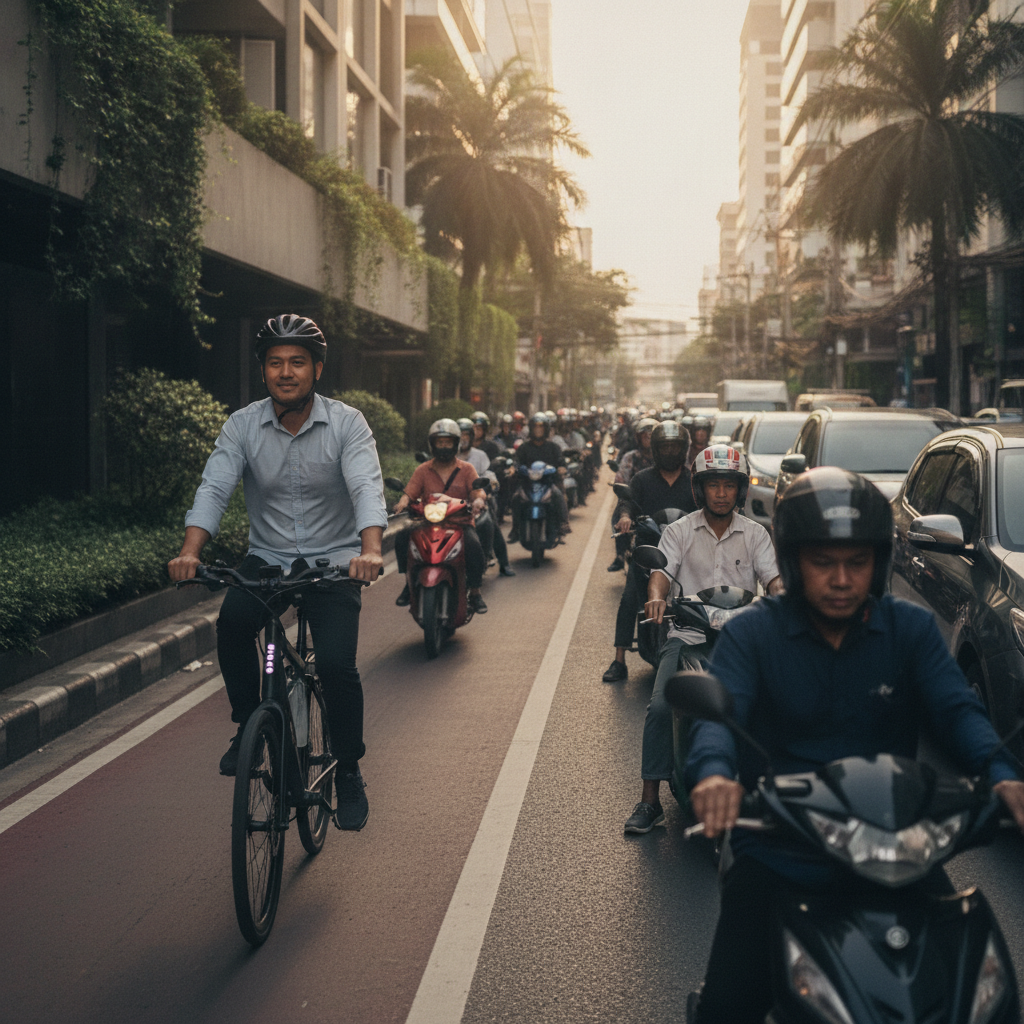 เทียบชัด! ขี่ e-Bike ไปทำงาน ประหยัดค่าน้ำมันเดือนละกี่บาท - ebike-vs-motorcycle-cost-comparison