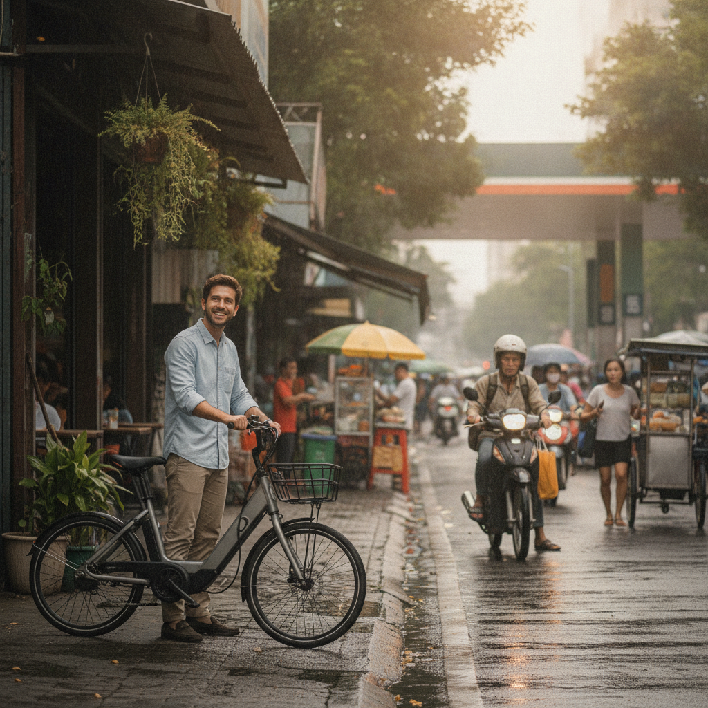 เทียบค่าใช้จ่าย e-Bike vs มอเตอร์ไซค์ ประหยัดปีละหมื่น! - ebike-vs-motorcycle-cost-comparison