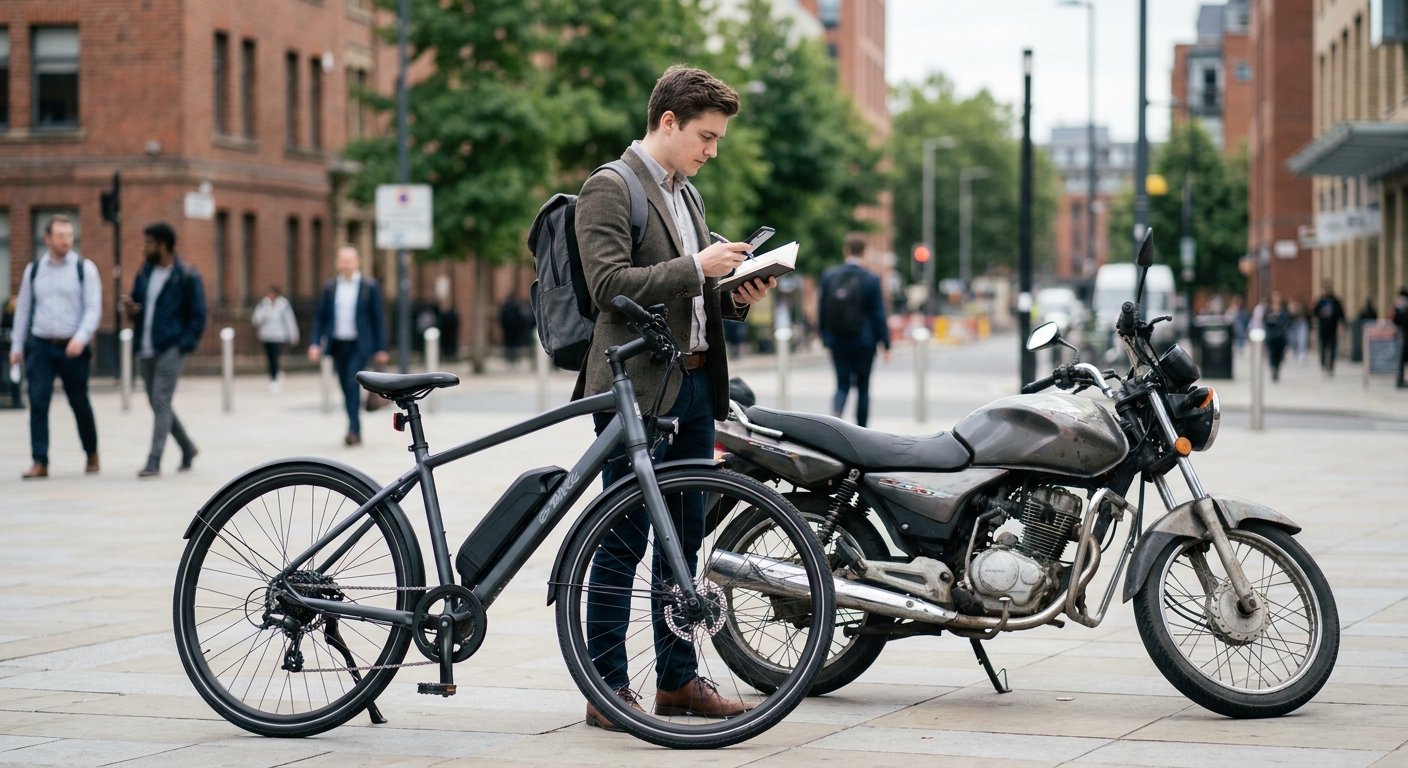 เทียบค่าใช้จ่าย e-Bike กับมอเตอร์ไซค์ ประหยัดปีละกี่บาท