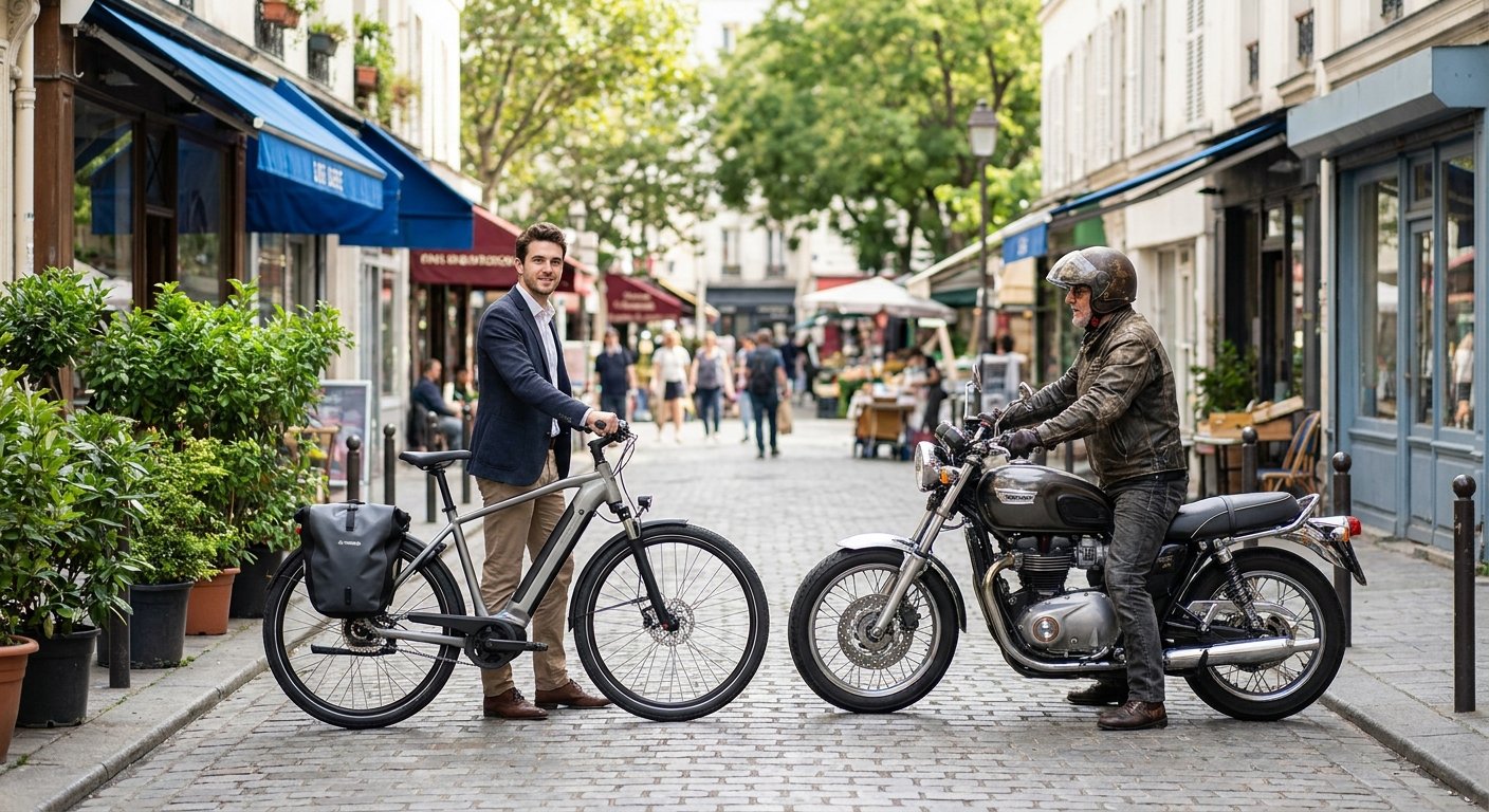 จักรยานไฟฟ้า vs มอเตอร์ไซค์ เทียบชัดๆ ประหยัดค่าน้ำมันกี่บาท