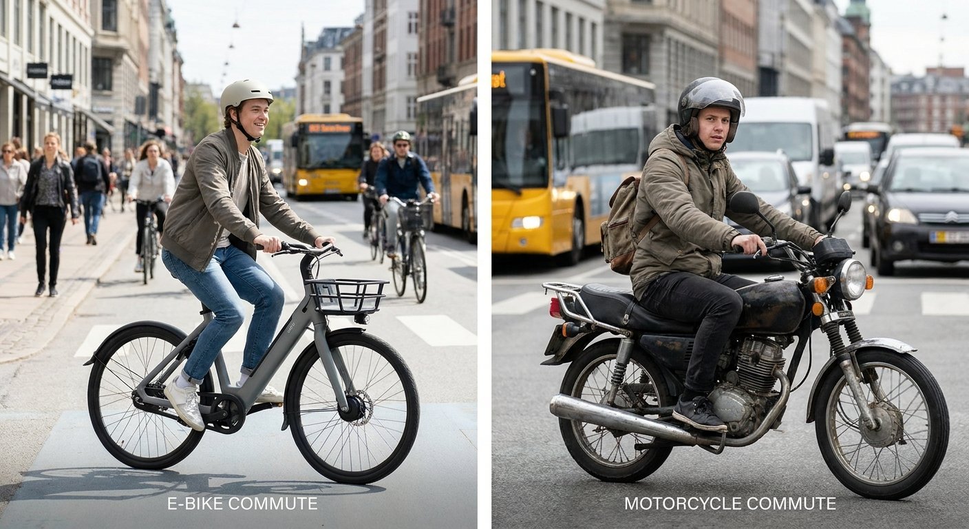 เทียบชัดๆ ขี่ e-Bike vs มอเตอร์ไซค์ ประหยัดเงินปีละกี่บาท?