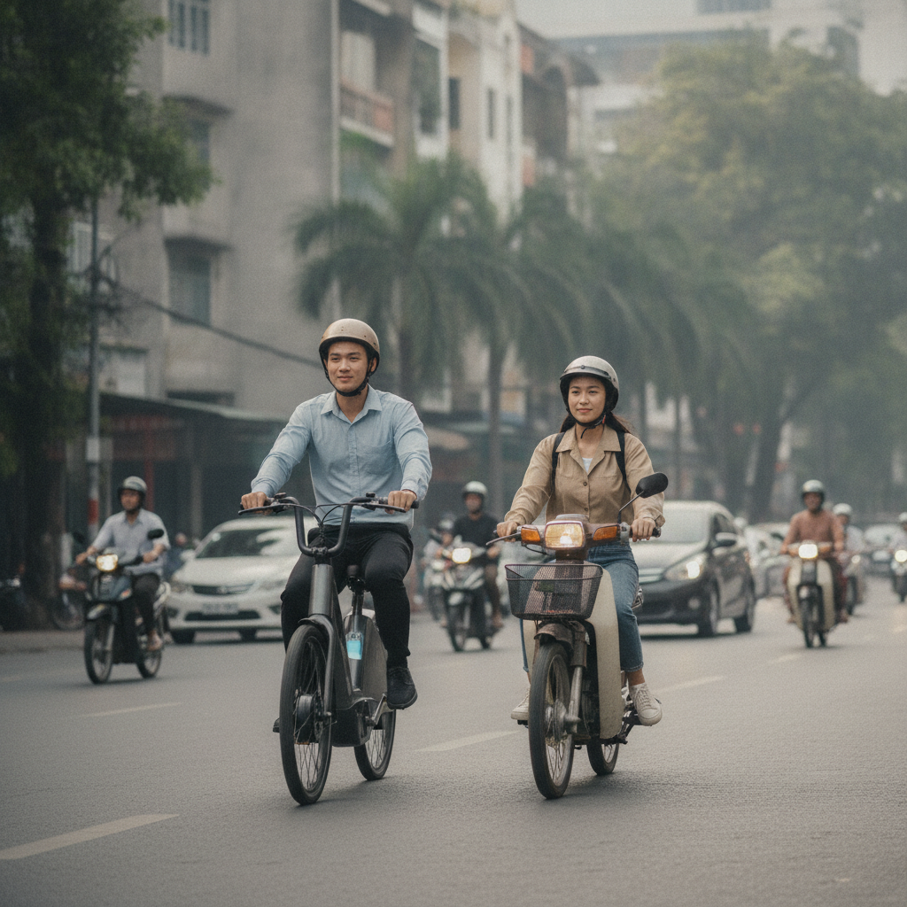 จักรยานไฟฟ้า vs มอเตอร์ไซค์ ขี่แบบไหนประหยัดเงินกว่ากัน? - ebike-vs-motorcycle-cost-saving-guide