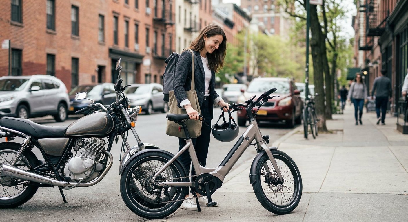 ขี่ e-Bike เทียบมอเตอร์ไซค์ ประหยัดค่าน้ำมันปีละกี่บาท