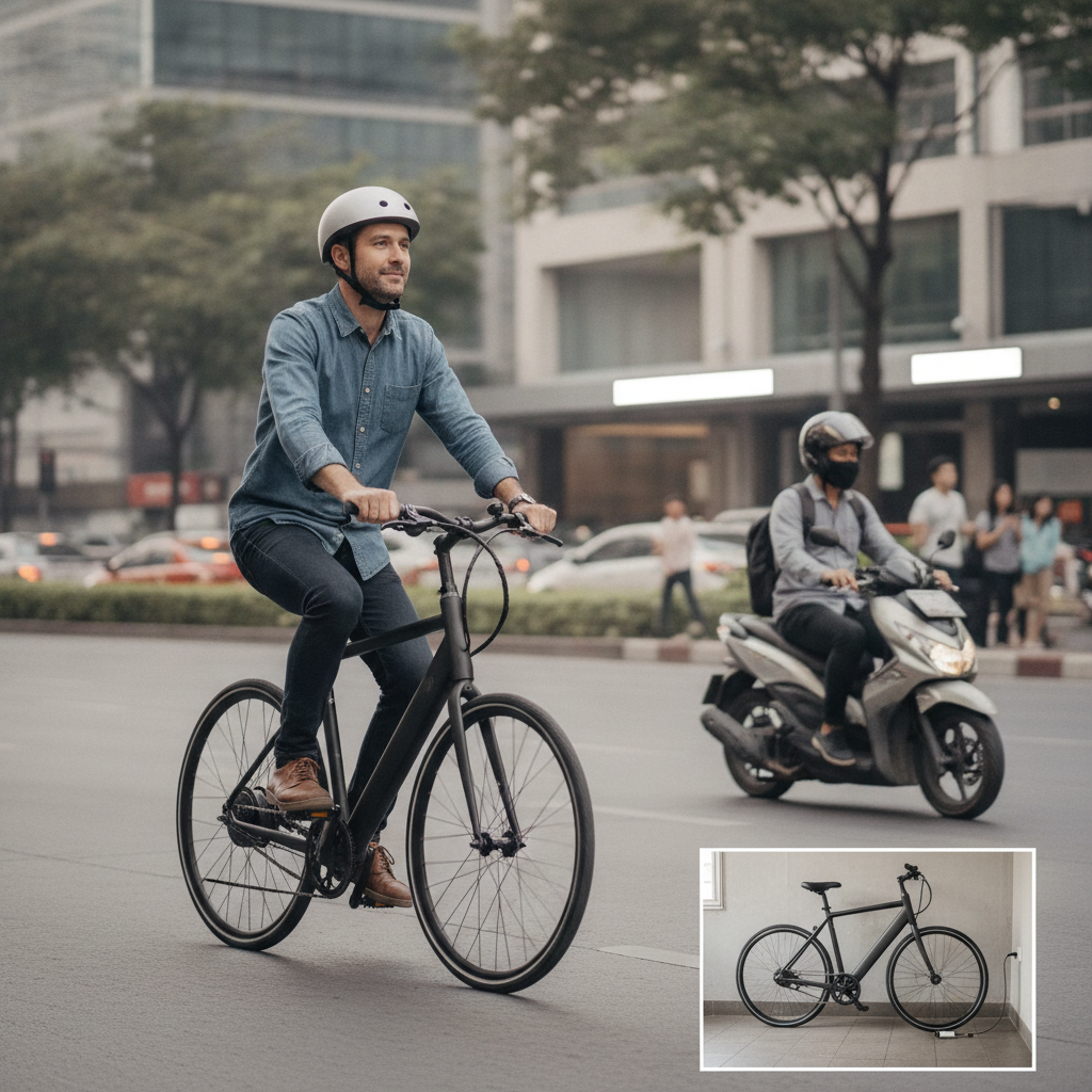 e-Bike เทียบ มอเตอร์ไซค์ เซฟค่าน้ำมันได้จริงปีละกี่บาท? - ebike-vs-motorcycle-cost-savings-thailand
