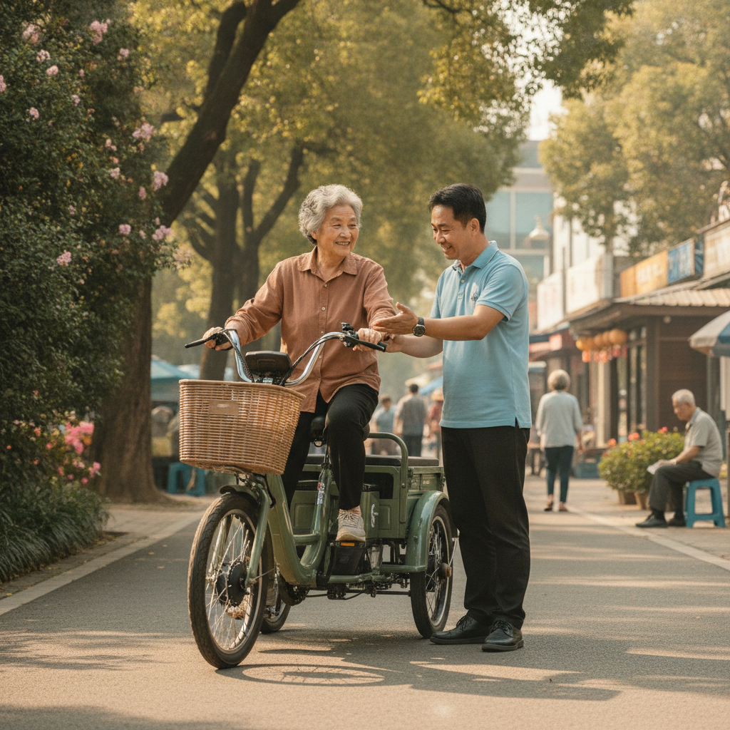 วิธีเลือกจักรยานไฟฟ้าให้ผู้สูงอายุ ขี่ง่าย ปลอดภัย ไม่ล้ม - elderly-ebike-buying-guide