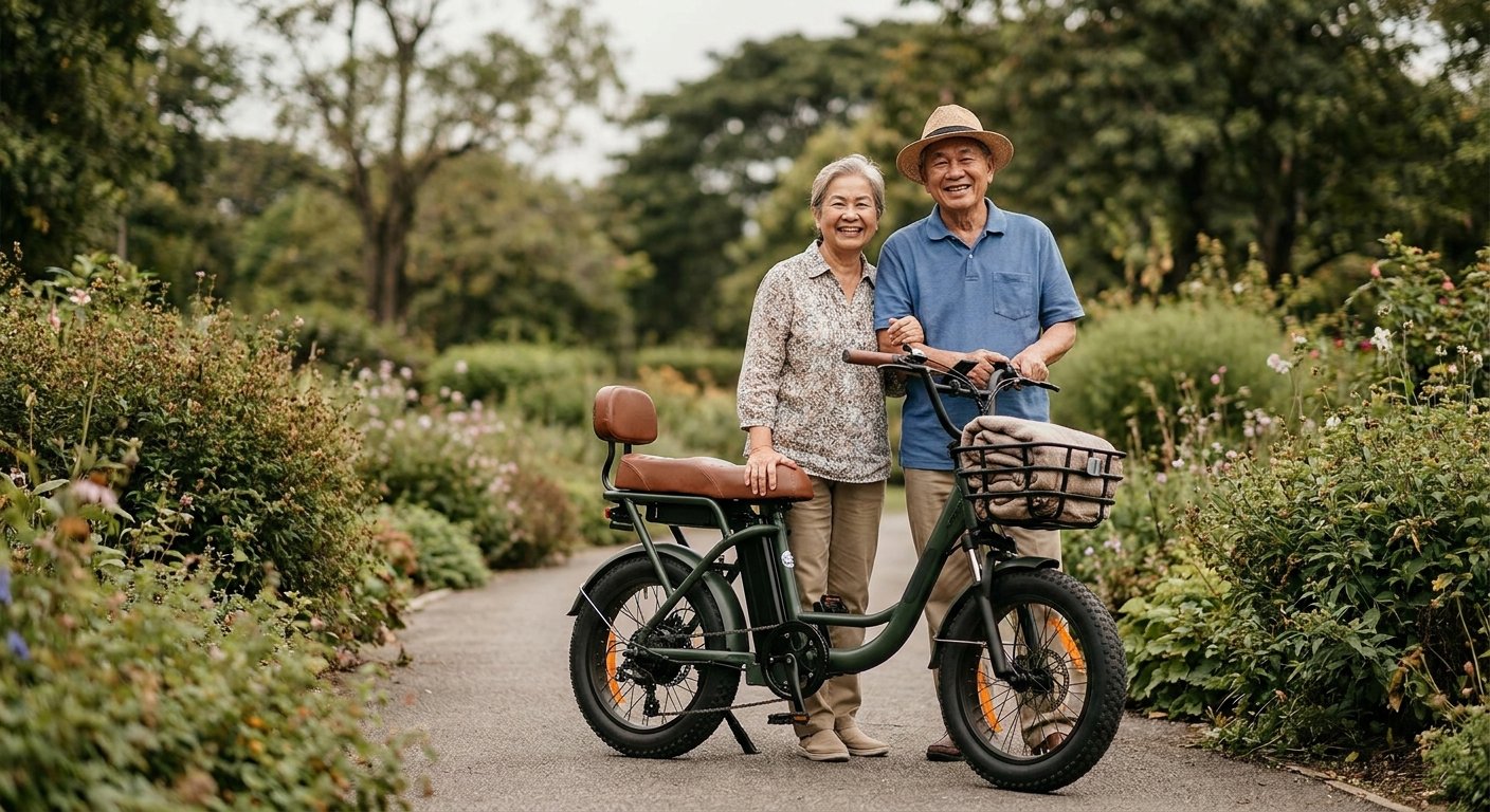 5 วิธีเลือก e-Bike ให้ผู้สูงอายุ ขี่ง่าย ปลอดภัย ไม่ล้ม