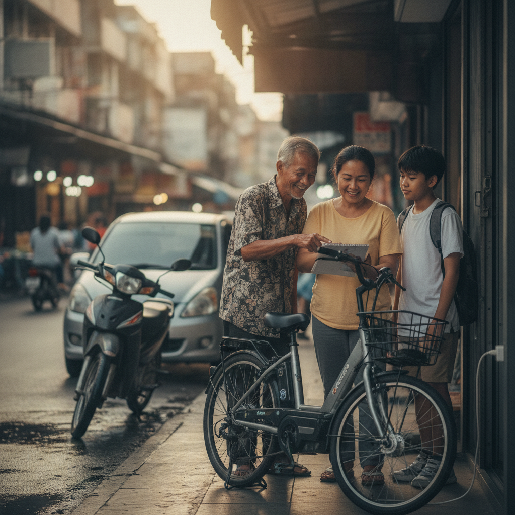 คำนวณค่าไฟจักรยานไฟฟ้า 1 เดือน ประหยัดกว่าน้ำมันกี่บาท? - electric-bike-electricity-cost-savings