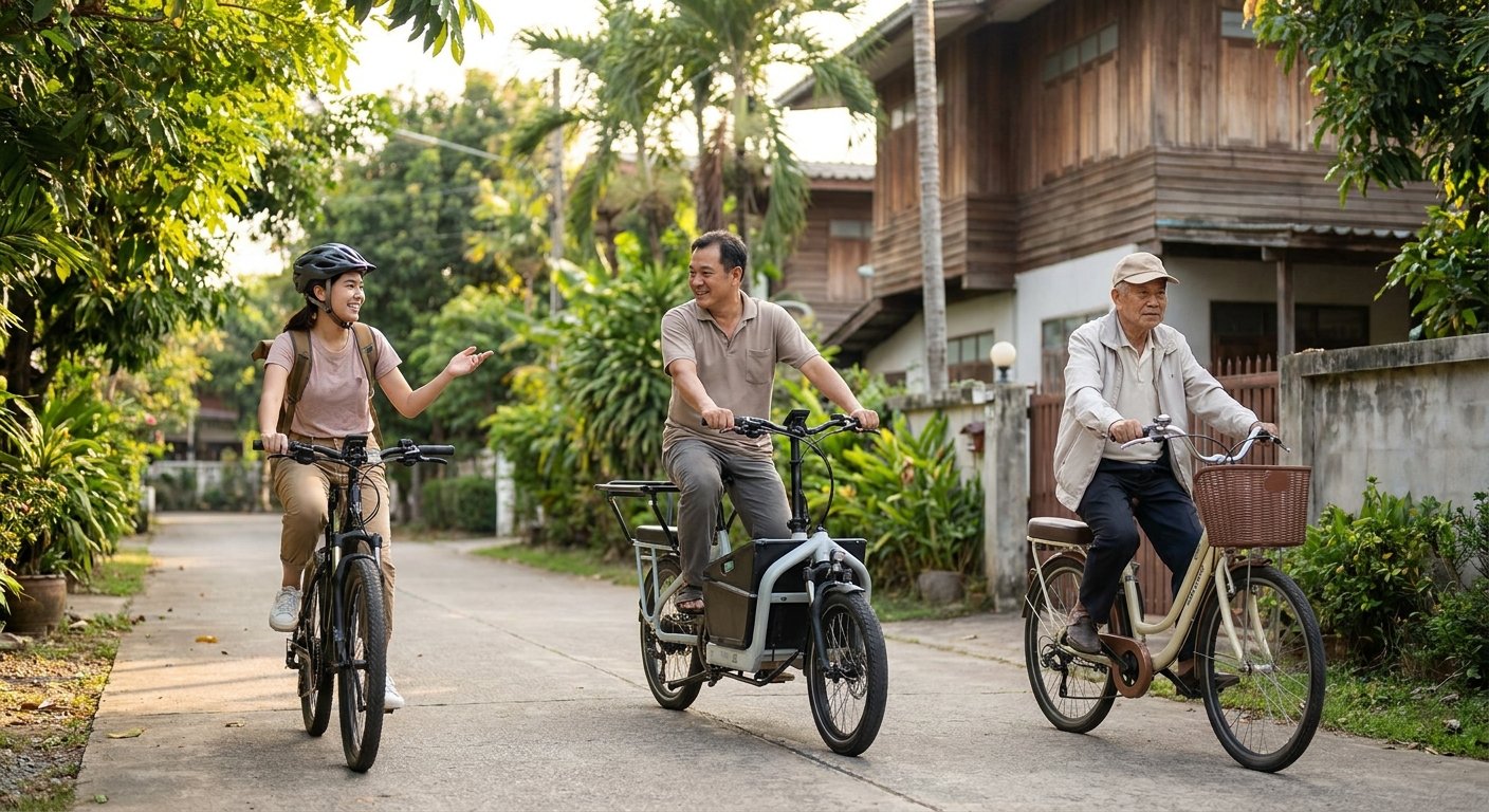 จักรยานไฟฟ้าต้องมีใบขับขี่ไหม? สรุปกฎหมายน่ารู้ขับขี่ปลอดภัย