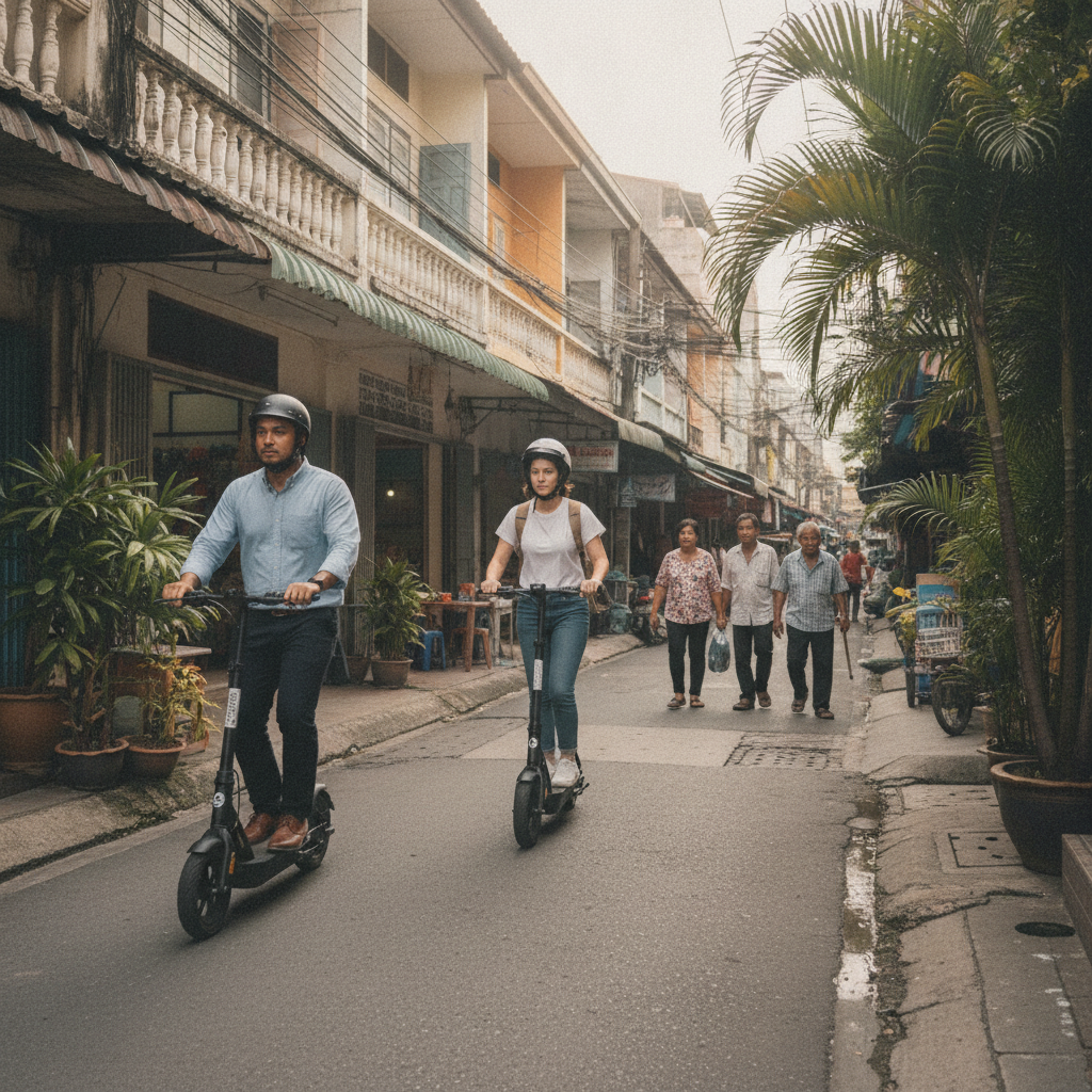 สกู๊ตเตอร์ไฟฟ้าขี่บนถนนได้ไหม? สรุปกฎหมายล่าสุด - electric-scooter-law-thailand-update