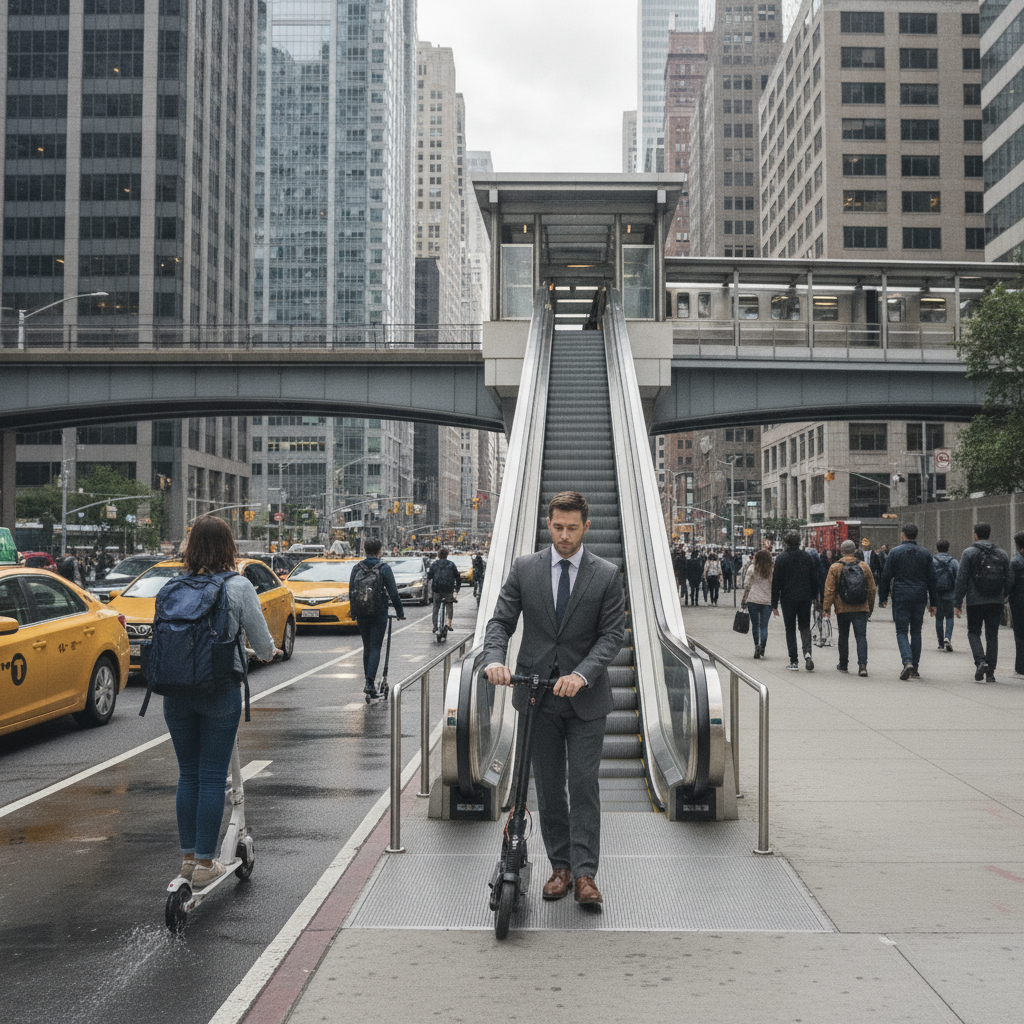เจาะเทรนด์สกู๊ตเตอร์ไฟฟ้า ทางเลือกเดินทางคนเมืองต่อรถไฟฟ้า - electric-scooter-urban-commute-trends