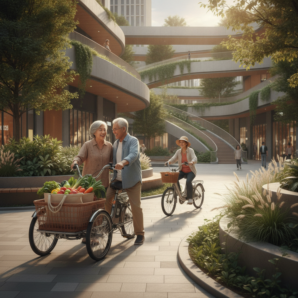 ส่องเทรนด์ e-Bike สามล้อไฟฟ้า ตอบโจทย์สังคมสูงวัยปี 2027 - electric-trike-senior-trend-2027
