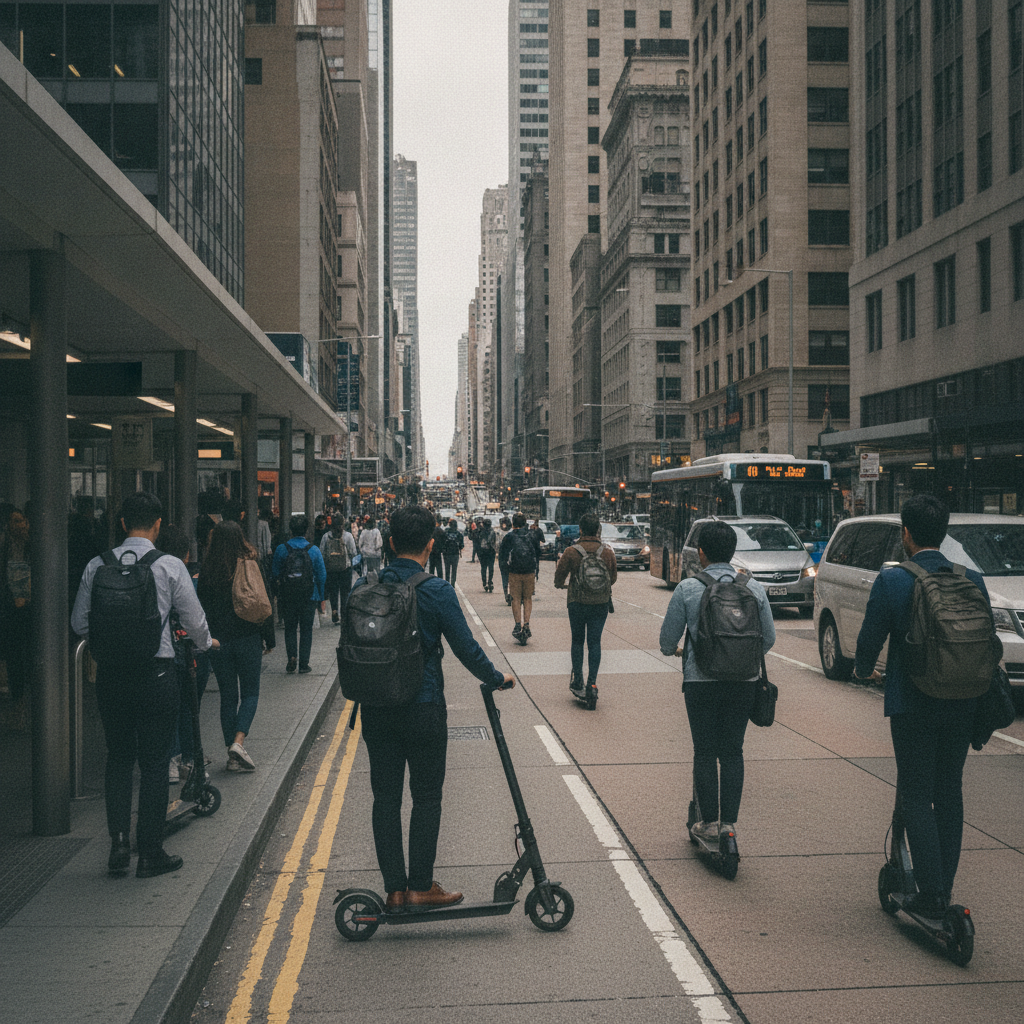 เทรนด์ e-Scooter ปี 2027 คำตอบคนเมืองยุคน้ำมันแพง - escooter-urban-commute-trends-2027