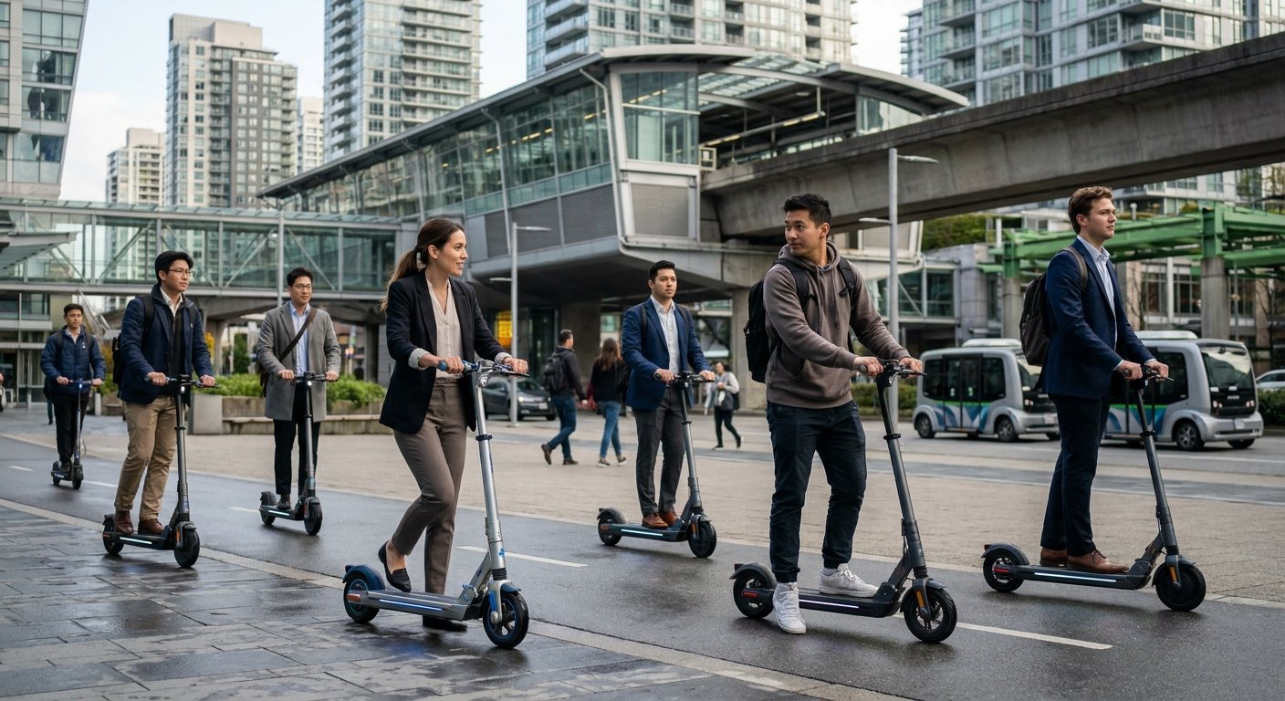 ส่องเทรนด์ E-Scooter 2027 ทางรอดค่าเดินทางคนเมือง