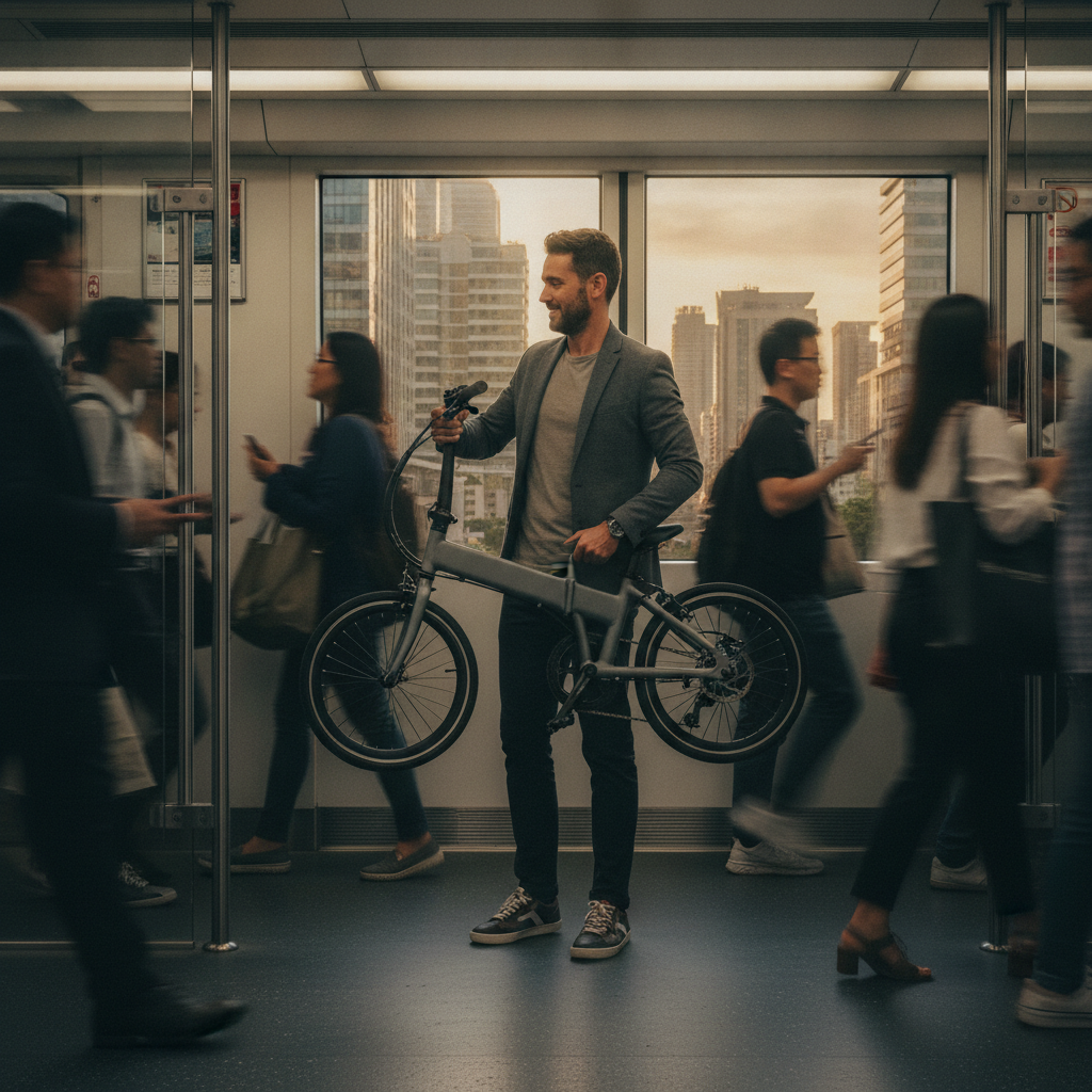 เทรนด์ e-Bike พับได้ปี 2027 พกขึ้นรถไฟฟ้า ตอบโจทย์คนเมือง - foldable-ebike-urban-commute-trends