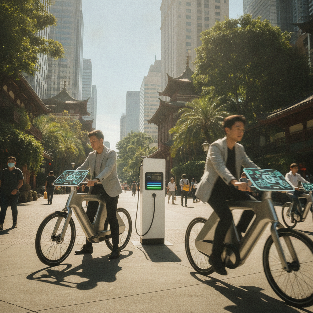 อนาคตจักรยานไฟฟ้า 2027 ชาร์จไว วิ่งไกล แบตเตอรี่ปลอดภัย - future-ebike-battery-trends-2027