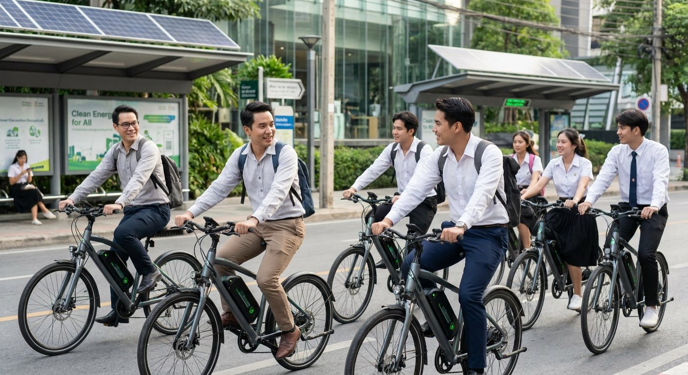 อนาคต E-Bike ไทย 2027 แบตเตอรี่ชาร์จไว ราคาจับต้องได้