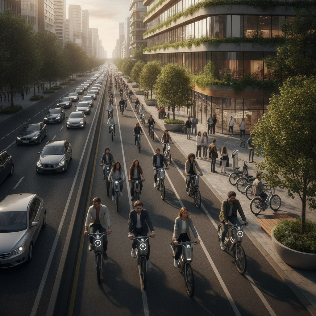 ส่องอนาคต E-Bike ปี 2027 เทรนด์ลดคาร์บอน ทางรอดค่าน้ำมันแพง - future-ebike-micro-mobility-trends-2027