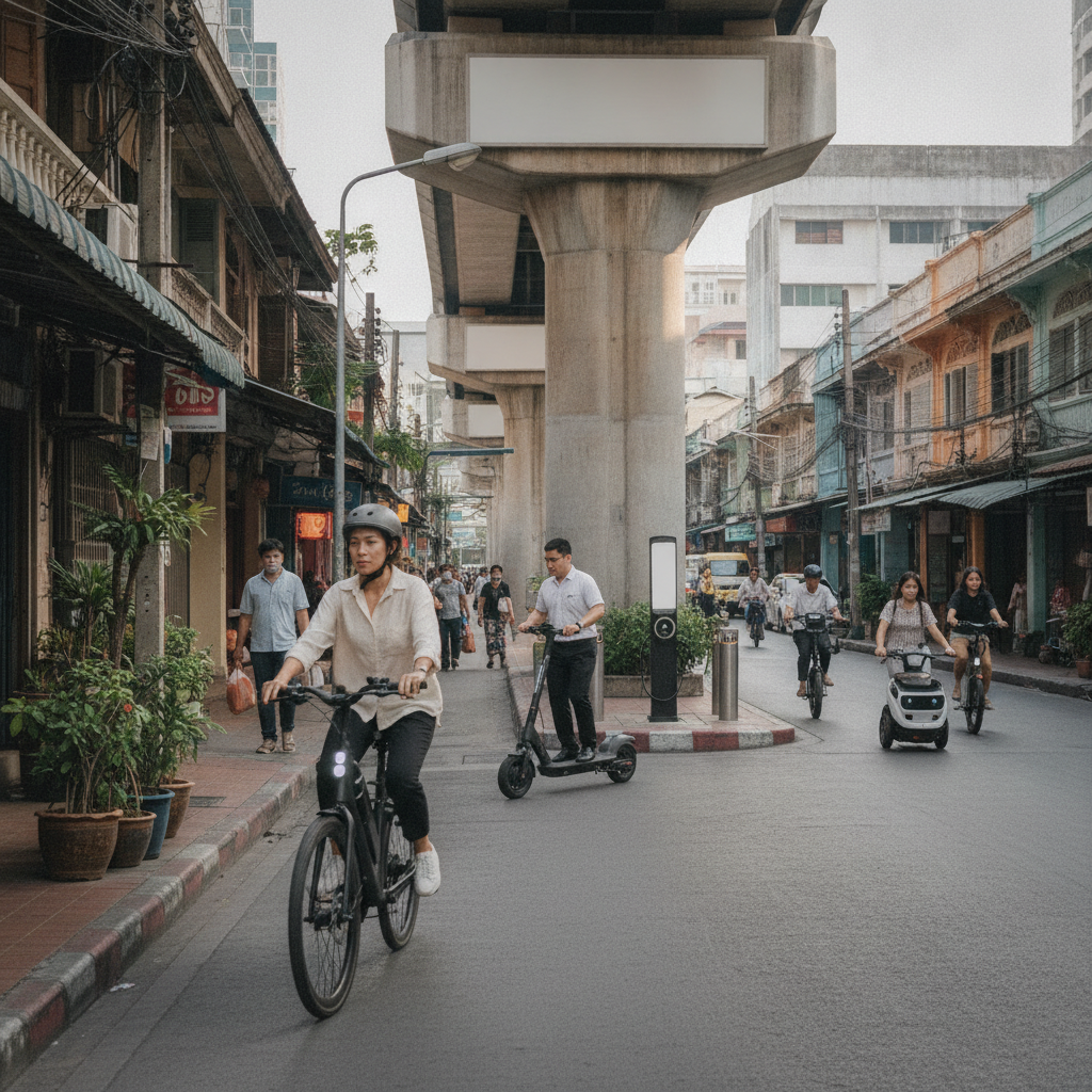 ส่องอนาคต E-Bike ไทยปี 2027 ยานยนต์พลังงานสะอาด เซฟค่าน้ำมัน - future-ebike-thailand-transport-trends