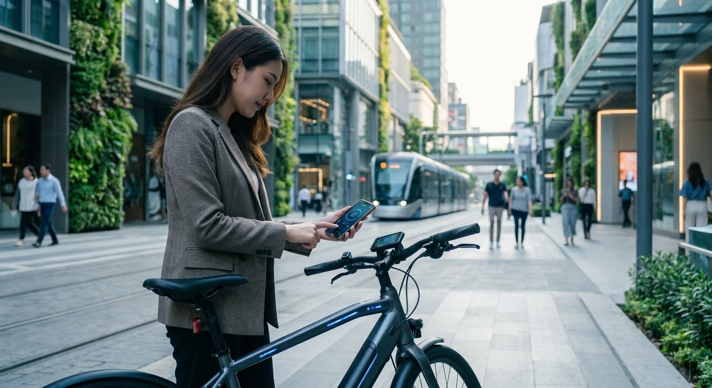 ส่องอนาคต Smart e-Bike ปี 2027 ล็อกผ่านมือถือ ป้องกันรถหาย