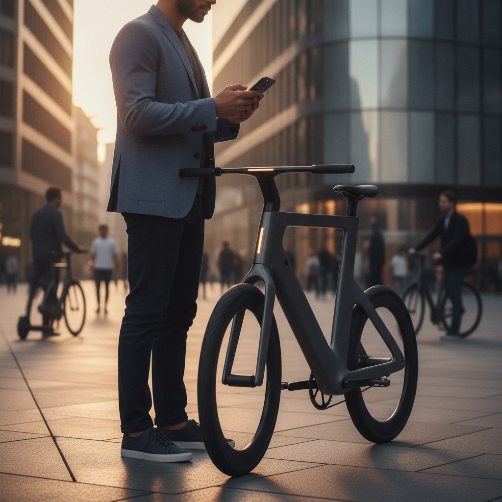 ส่องอนาคต Smart e-Bike ปี 2027 ล็อกผ่านมือถือ ป้องกันรถหาย - future-smart-ebike-anti-theft