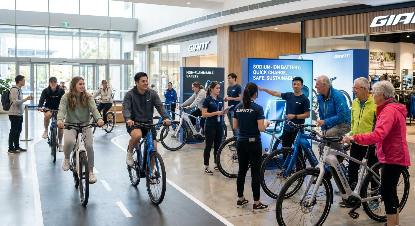 ส่องอนาคต e-Bike แบตเตอรี่โซเดียม ชาร์จไว ปลอดภัย ไม่ติดไฟ