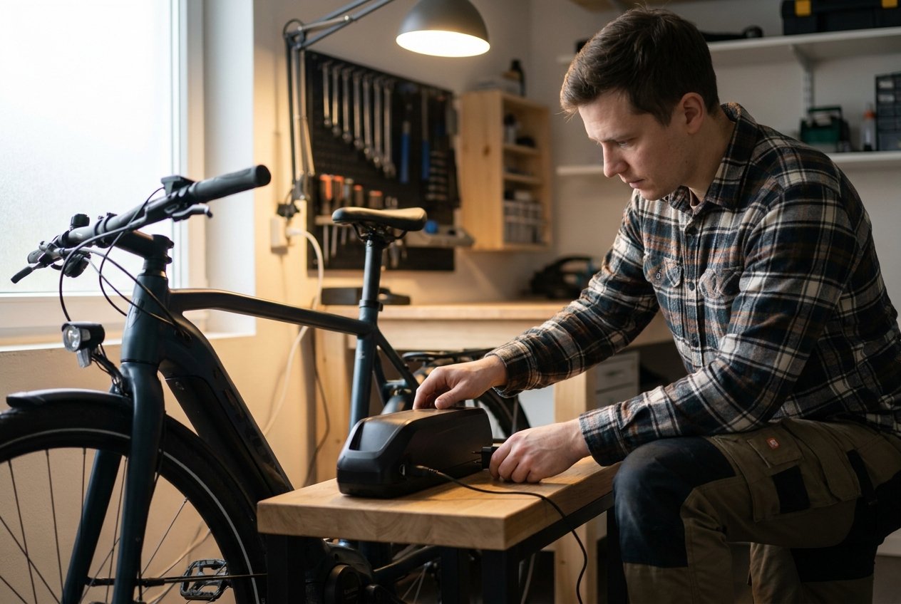 วิธีชาร์จแบต e-Bike ให้ใช้ยาว 3 ปี แบตไม่บวม ไม่เสื่อมไว