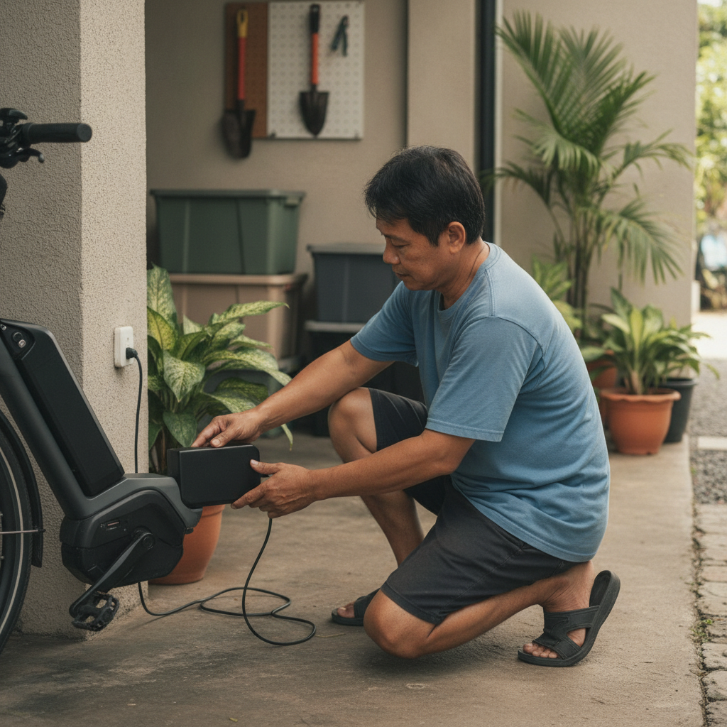 5 วิธีชาร์จแบตเตอรี่จักรยานไฟฟ้า ยืดอายุใช้งานเกิน 3 ปี - how-to-charge-ebike-battery-properly