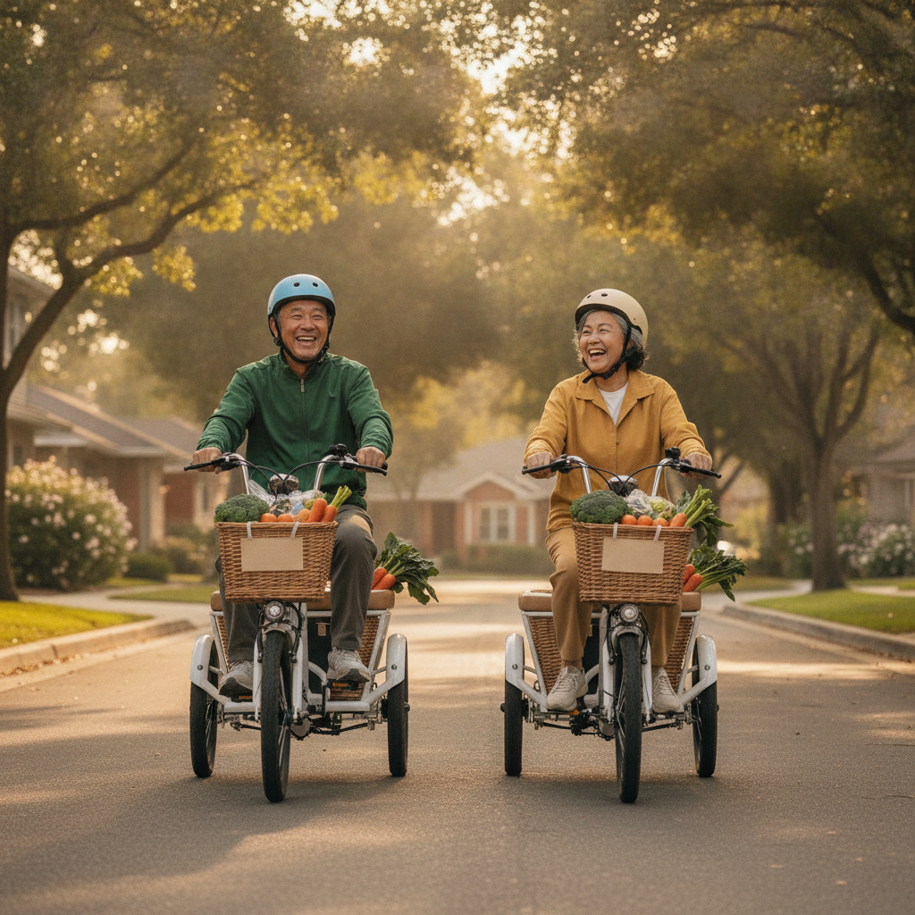 วิธีเลือกซื้อ e-Bike ให้ผู้สูงอายุ ขี่ง่าย ปลอดภัย ไม่ล้ม - how-to-choose-ebike-for-seniors