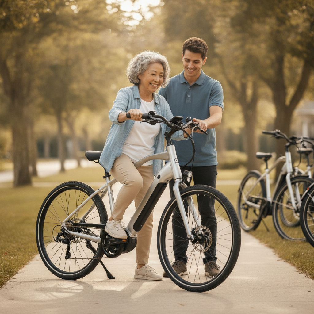 5 ทริคเลือก e-Bike ให้ผู้สูงอายุ ขี่ง่าย ปลอดภัย ทรงตัวดี - how-to-choose-ebike-seniors
