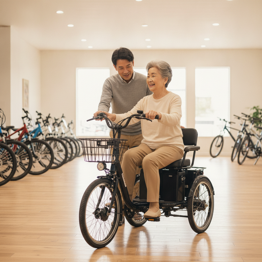 5 เทคนิคเลือกจักรยานไฟฟ้าให้ผู้สูงอายุ ขี่ง่าย ปลอดภัย - how-to-choose-elderly-ebike