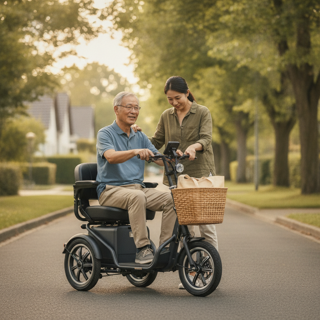 วิธีเลือกจักรยานไฟฟ้าผู้สูงอายุ ขี่ง่าย ปลอดภัย ไม่ล้ม - how-to-choose-elderly-ebike