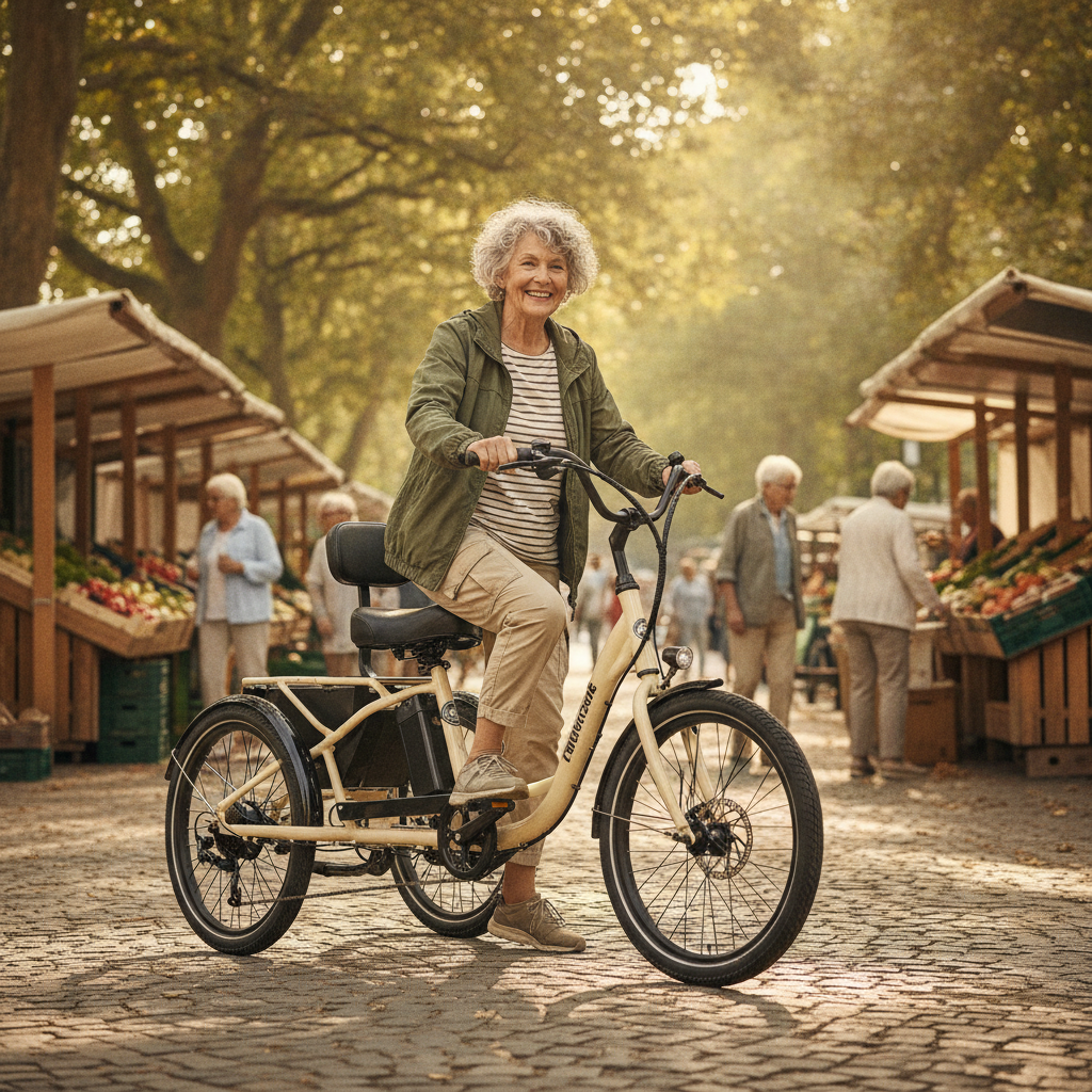 วิธีเลือกจักรยานไฟฟ้าให้ผู้สูงอายุ ขี่ง่าย ปลอดภัย ไม่ล้ม - how-to-choose-elderly-ebike