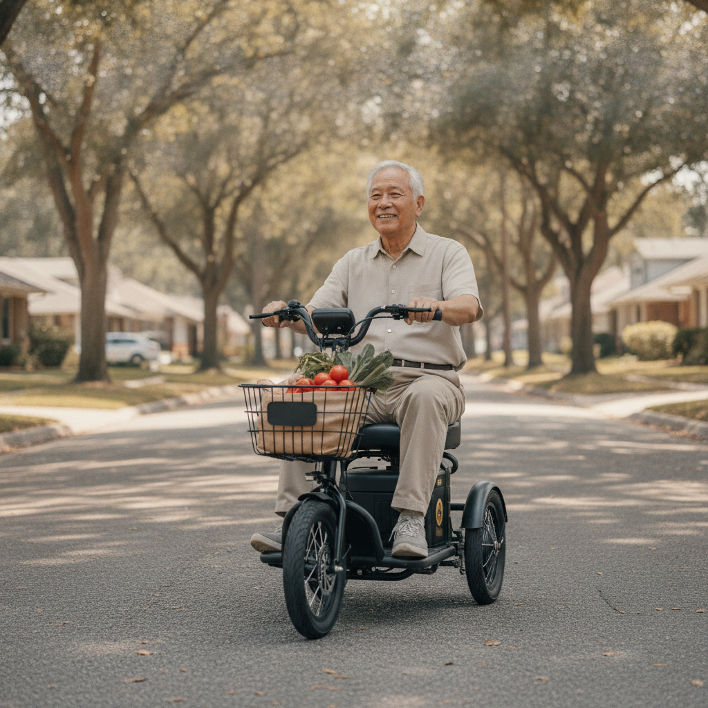 วิธีเลือกจักรยานไฟฟ้าผู้สูงอายุ ปลอดภัย ใช้งานง่าย - how-to-choose-elderly-ebike