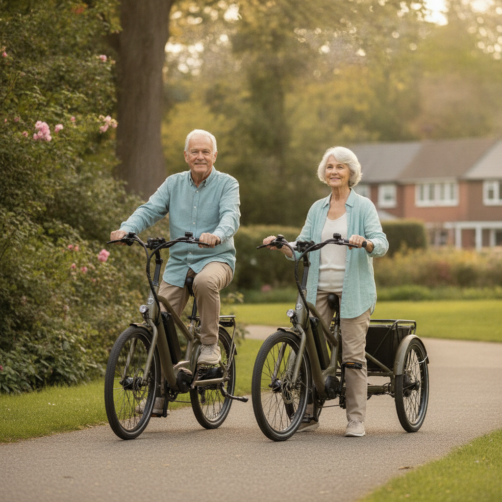 วิธีเลือก e-Bike สำหรับผู้สูงอายุ ขี่ง่าย ปลอดภัย ไม่ล้ม - how-to-choose-elderly-ebike
