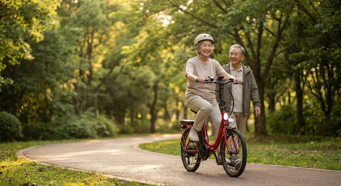 วิธีเลือก e-Bike ให้ผู้สูงอายุ ขี่ง่าย ปลอดภัย ไม่ล้ม