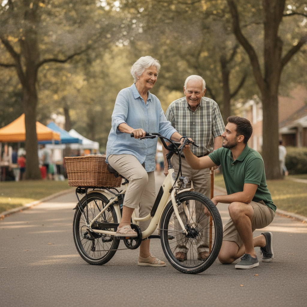 วิธีเลือกจักรยานไฟฟ้าผู้สูงอายุ ขี่ง่าย ทรงตัวดี ปลอดภัย - how-to-choose-elderly-ebike