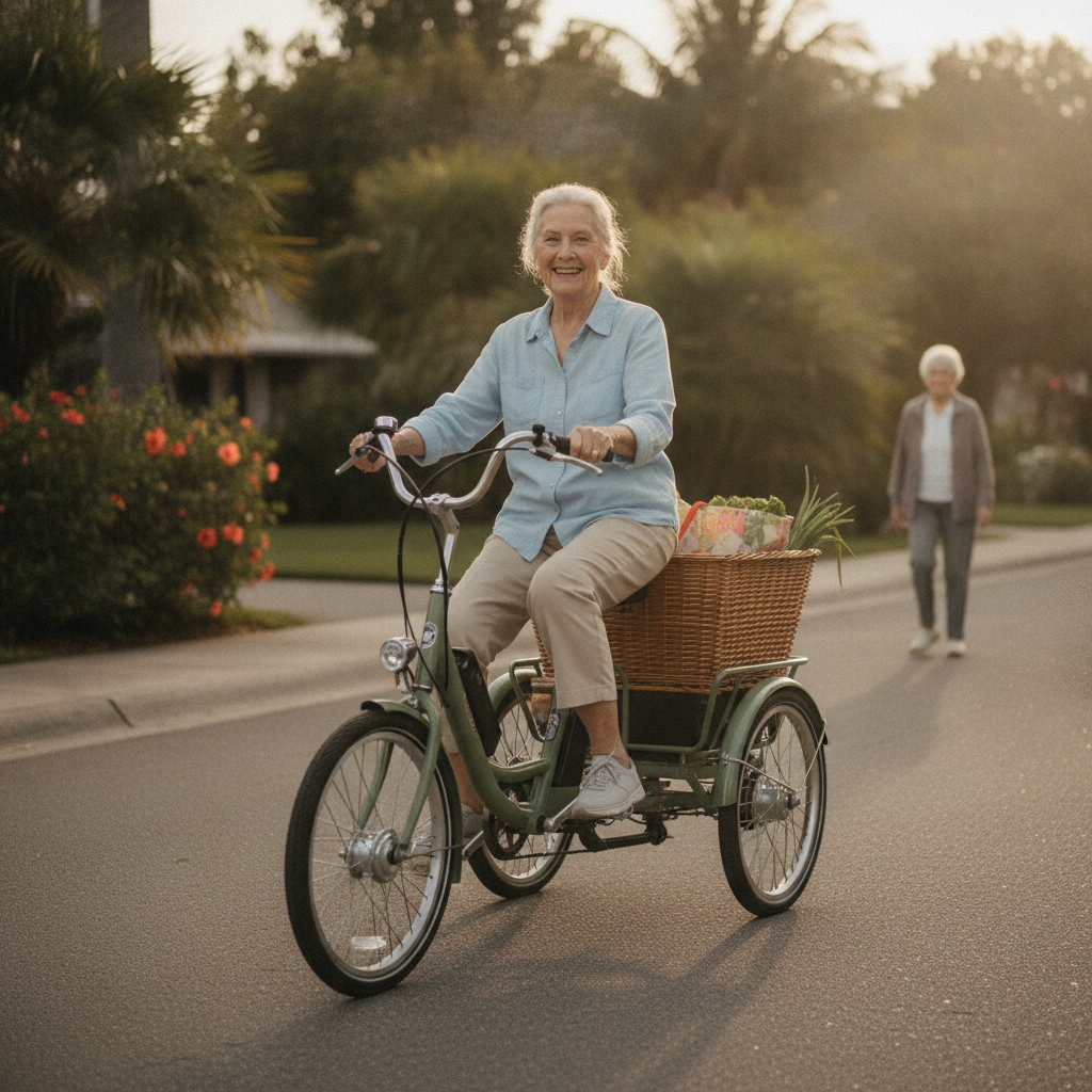 วิธีเลือกจักรยานไฟฟ้าให้ผู้สูงอายุ ขี่ง่าย ปลอดภัย ไม่ล้ม - how-to-choose-elderly-electric-bike