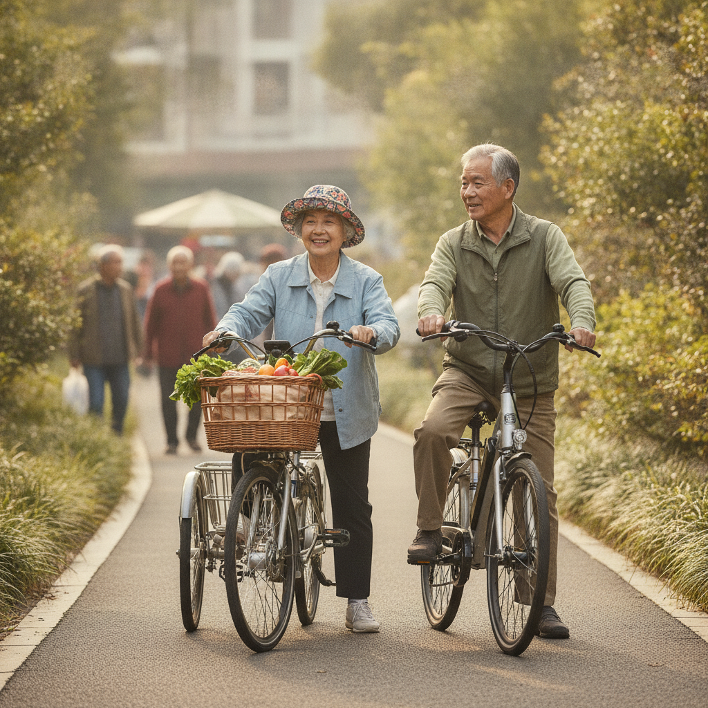 วิธีเลือกจักรยานไฟฟ้าให้ผู้สูงอายุ ขี่ง่าย ปลอดภัย ไม่ล้ม - how-to-choose-senior-ebike