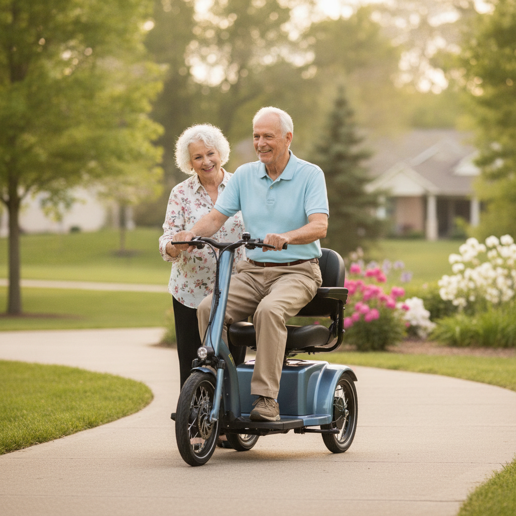 วิธีเลือกจักรยานไฟฟ้าให้ผู้สูงอายุ ขี่ง่าย ปลอดภัย ไม่ล้ม - how-to-choose-senior-ebike