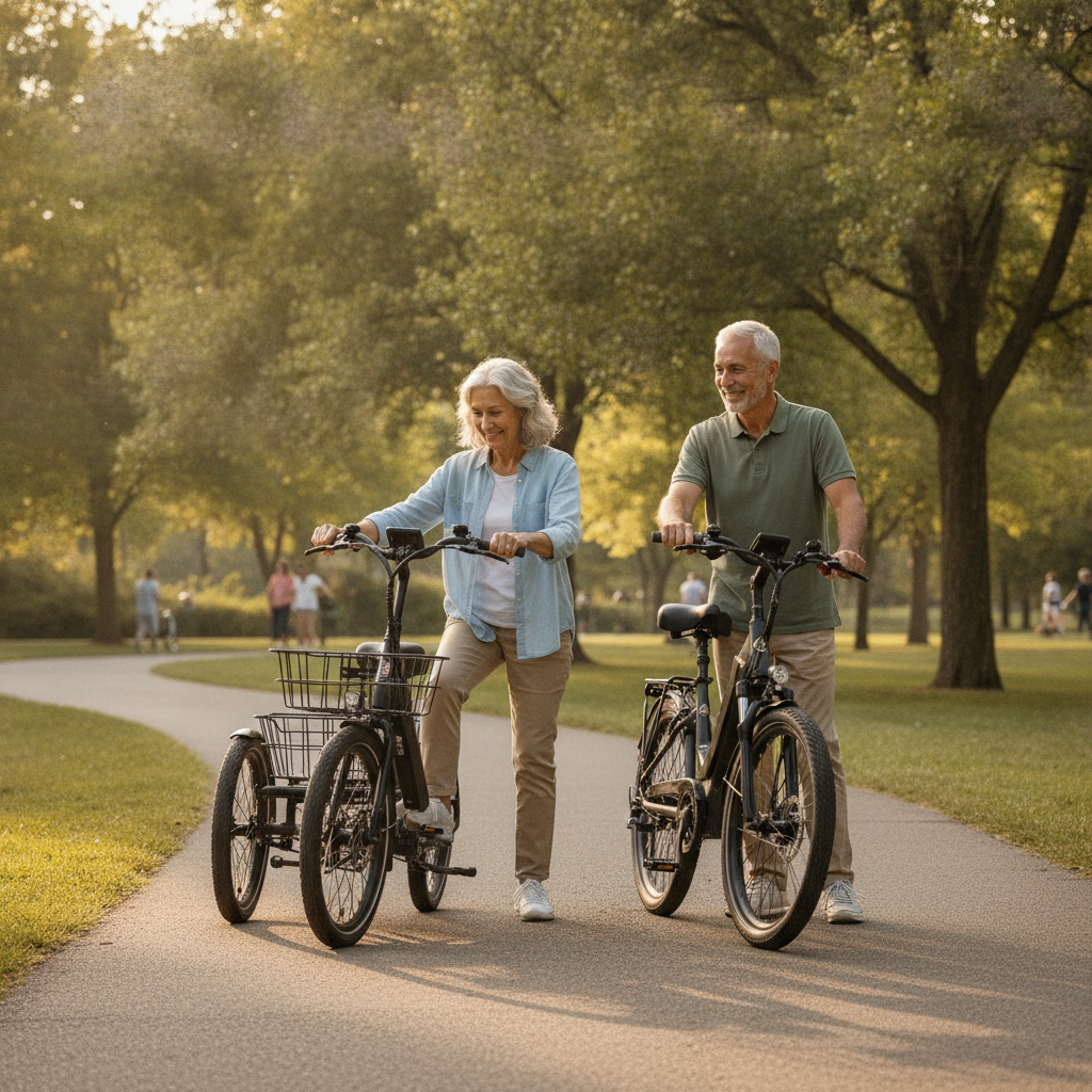 วิธีเลือกจักรยานไฟฟ้าให้ผู้สูงอายุ ขี่ง่าย ปลอดภัย ไม่ล้ม - how-to-choose-senior-ebike