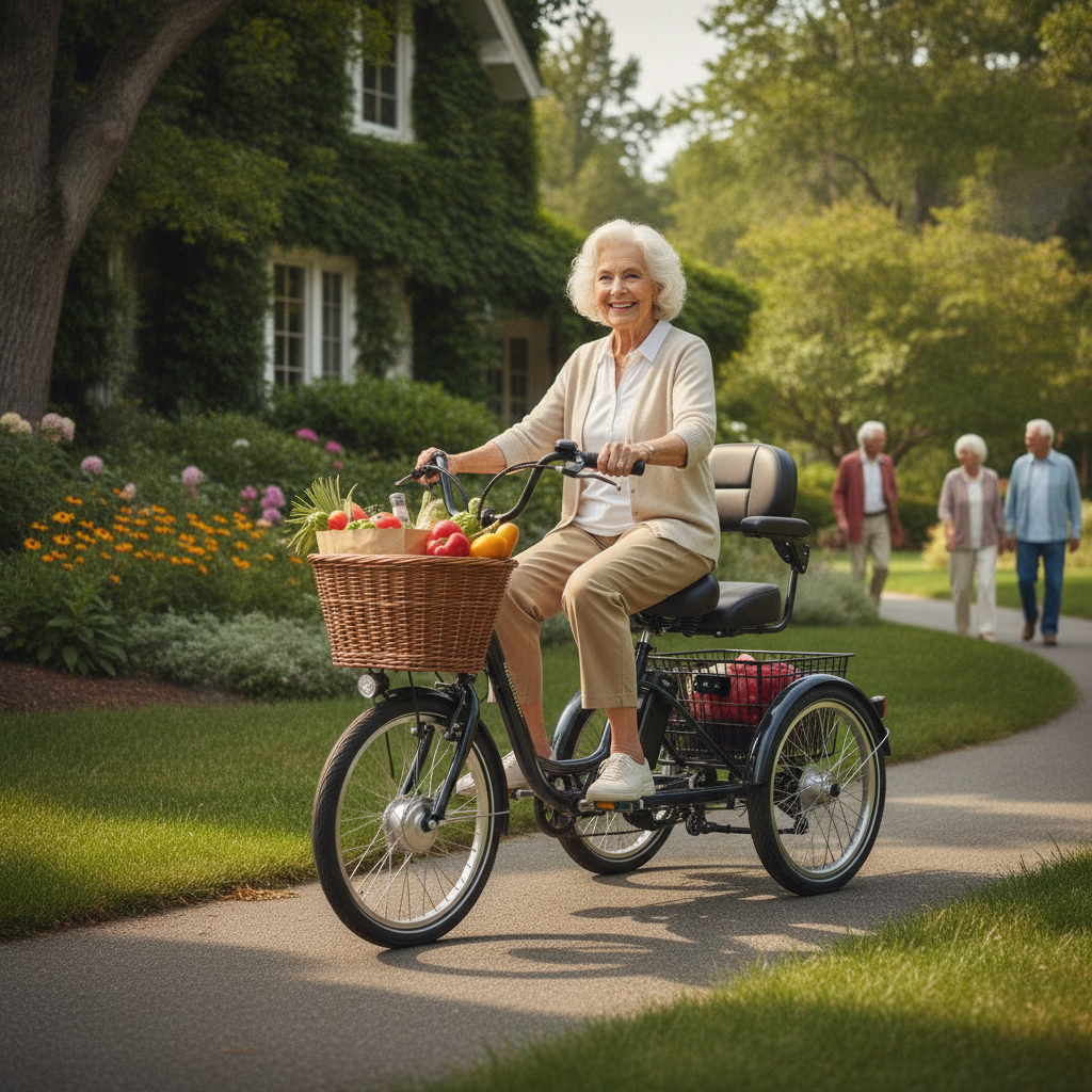 วิธีเลือก e-Bike 3 ล้อให้ผู้สูงอายุ ขี่ง่าย ปลอดภัย ไม่ล้ม - how-to-choose-senior-ebike