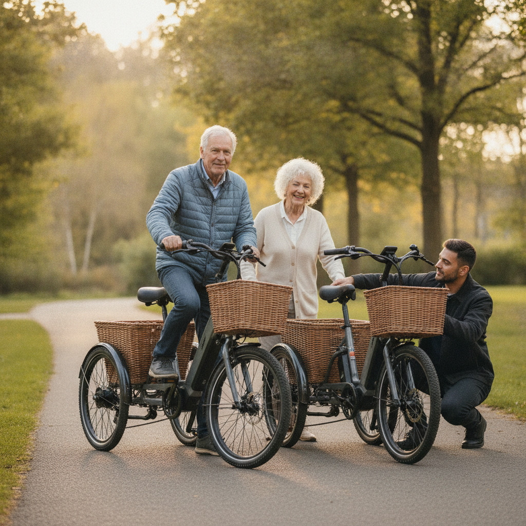 วิธีเลือกจักรยานไฟฟ้าให้ผู้สูงอายุ ขี่ง่าย ปลอดภัย ไม่ล้ม - how-to-choose-senior-ebike