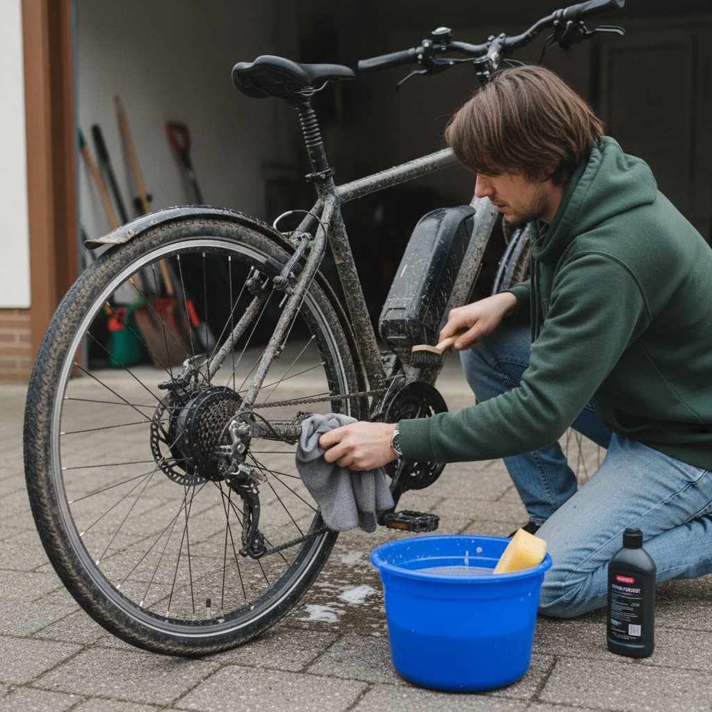 วิธีล้างจักรยานไฟฟ้าอย่างปลอดภัย ป้องกันน้ำเข้ามอเตอร์ - how-to-clean-ebike-safely