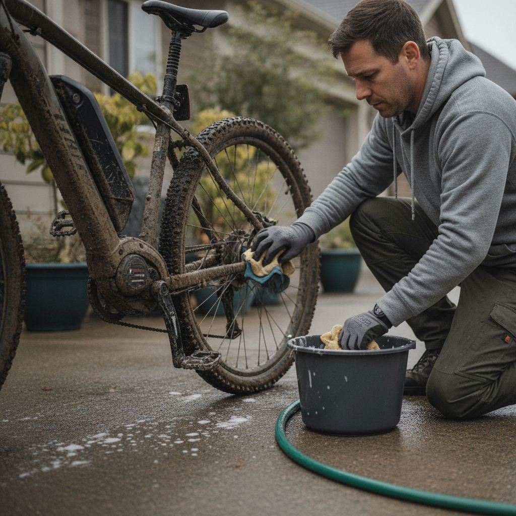 ล้างจักรยานไฟฟ้าอย่างไรให้ปลอดภัย ไม่ช็อต มอเตอร์ไม่พัง - how-to-clean-ebike-safely