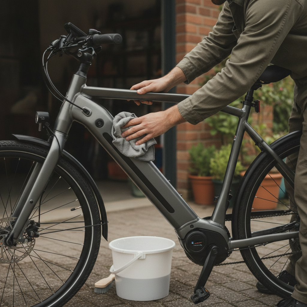 วิธีล้าง e-Bike อย่างถูกวิธี มอเตอร์ไม่พัง แบตไม่ช็อต - how-to-clean-ebike-safely