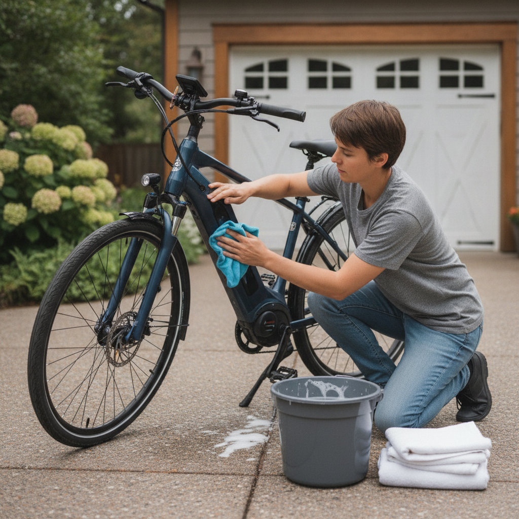วิธีล้าง e-Bike อย่างถูกวิธี มอเตอร์ไม่พัง ไฟไม่ช็อต - how-to-clean-ebike-safely