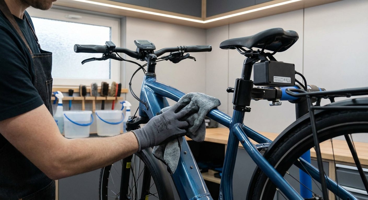 วิธีล้างทำความสะอาด e-Bike อย่างปลอดภัย มอเตอร์ไม่พัง